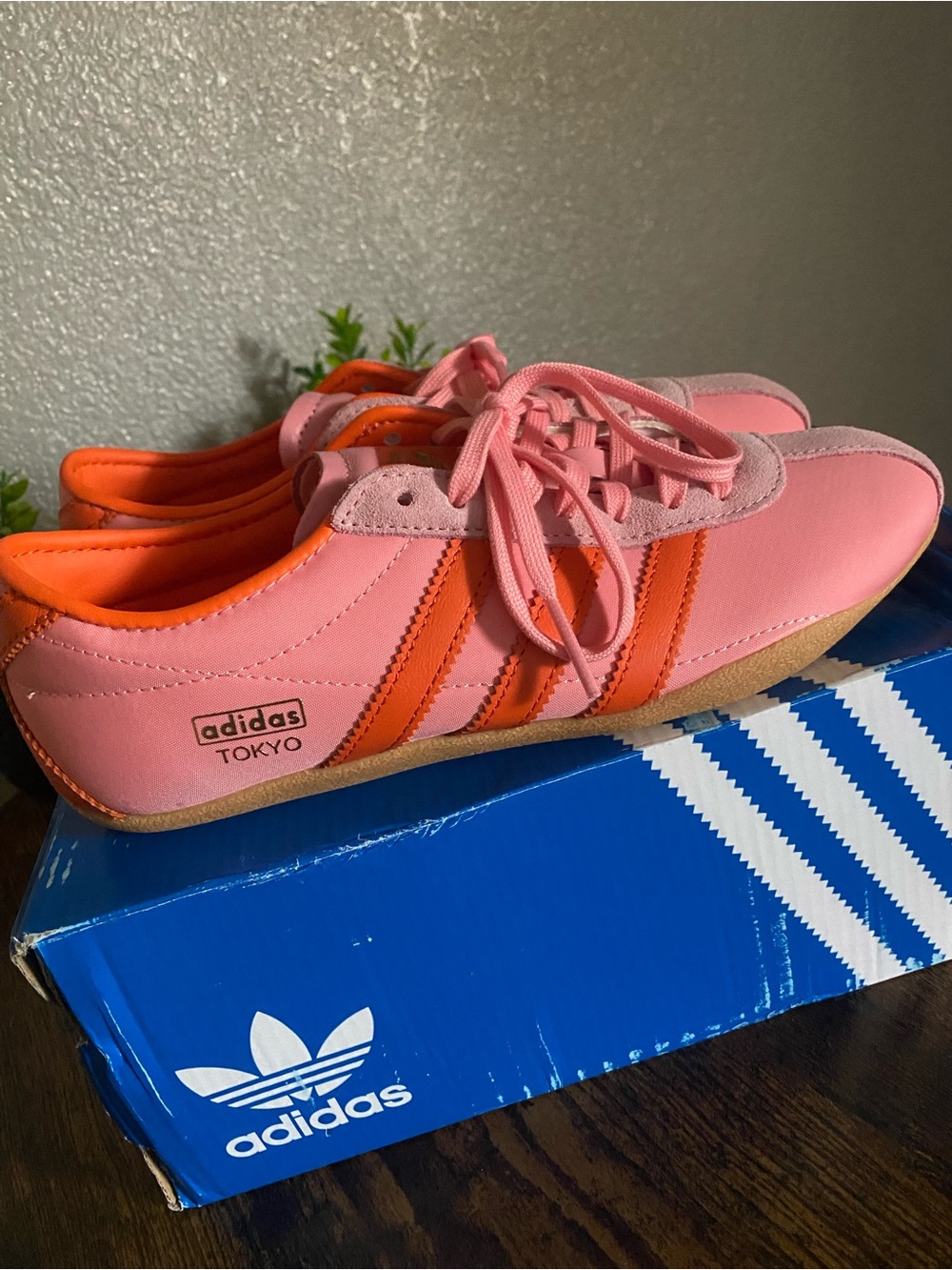 adidas Pink & Orange Tokyo Women's Retro Sneaker